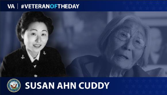 Veteran of the Day Lt. Susan Ahn Cuddy US Department of Weterans Affairs